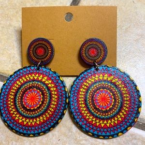 Beautiful geometric earrings